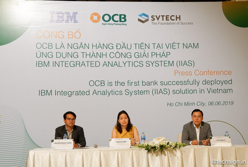 Ngân hàng OCB triển khai hệ thống phân tích tích hợp IIAS của IBM