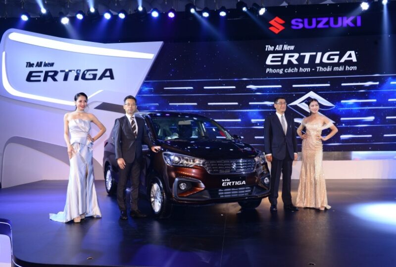 Ra mắt dòng xe đa dụng 7 chỗ Suzuki Ertiga