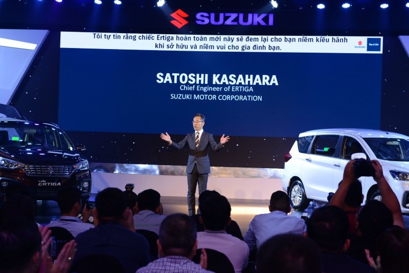 Ra mắt dòng xe đa dụng 7 chỗ Suzuki Ertiga