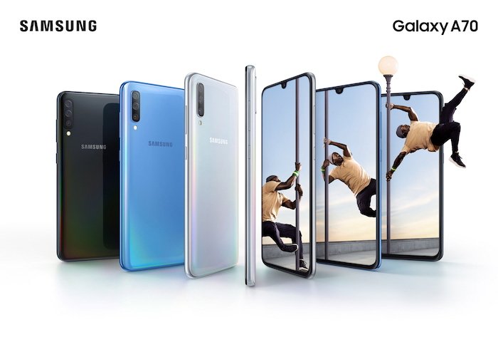 Samsung ra mắt Galaxy A70 với màn hình vô cực lớn nhất, giá 9,3 triệu đồng