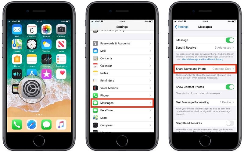 Cài đặt tên và ảnh đại diện iMessage trong iOS 13