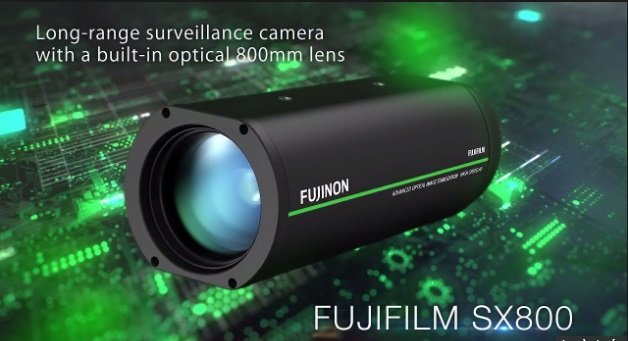 Camera giám sát Fujifilm SX800 đọc được biển số xe từ khoảng cách 1 km