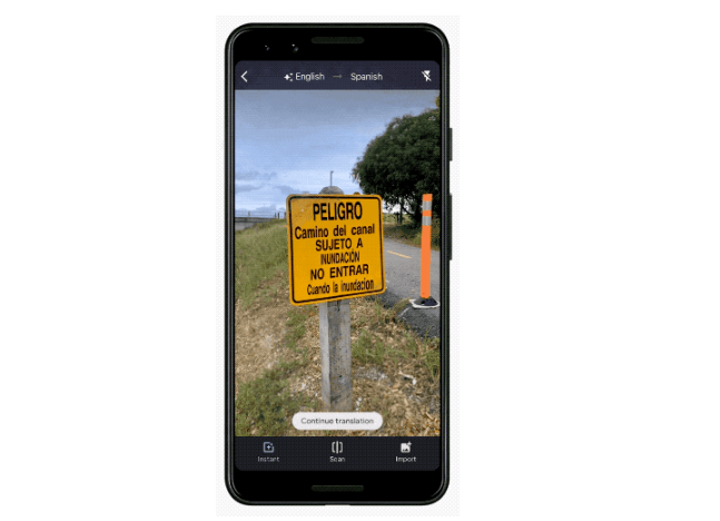 Dịch bằng camera ở Google Translate hỗ trợ thêm 60 ngôn ngữ