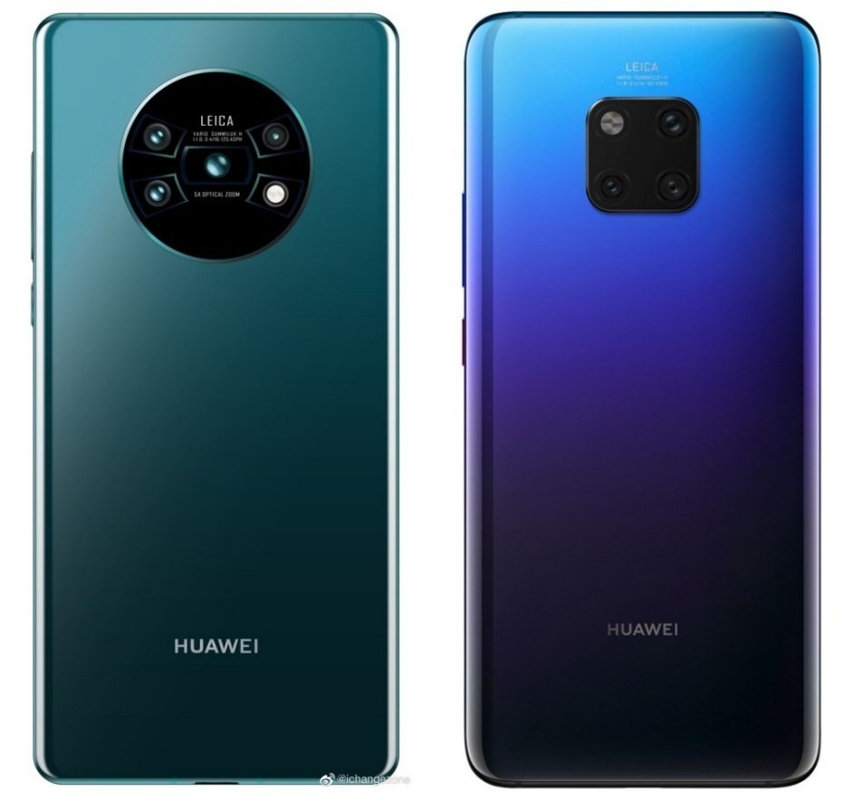 Rò rỉ thiết kế cụm 4 camera sau của Huawei Mate 30