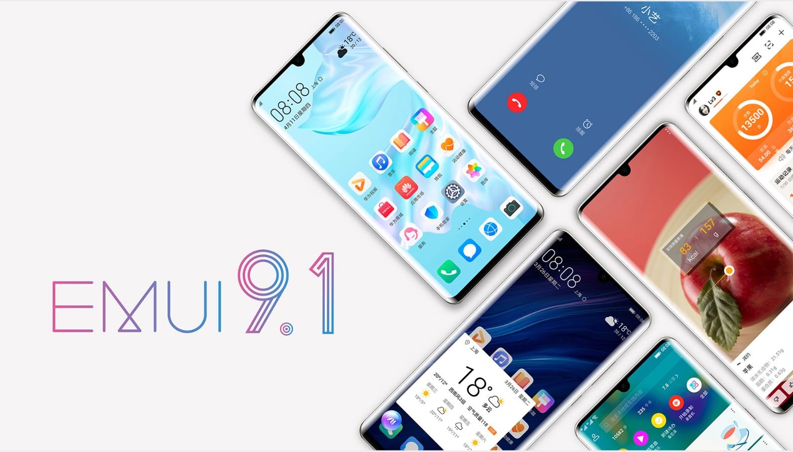 Huawei phát hành bản cập nhật EMUI 9.1