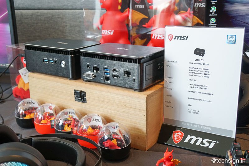 MSI ra mắt các dòng máy tính nhỏ gọn mới