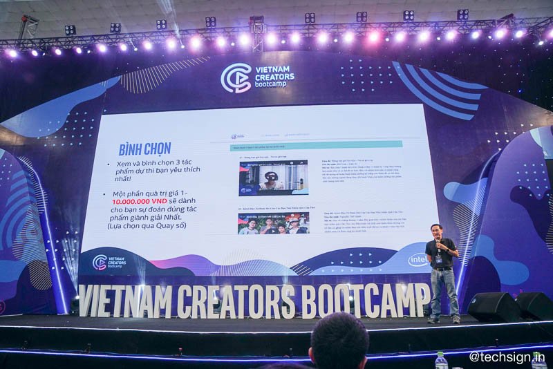 Đang diễn ra ngày hội Vietnam Creators Bootcamp