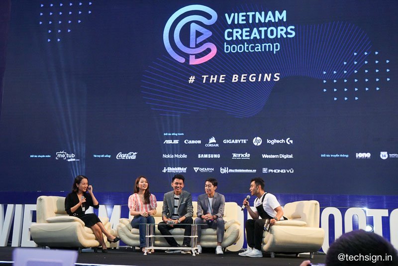 Đang diễn ra ngày hội Vietnam Creators Bootcamp