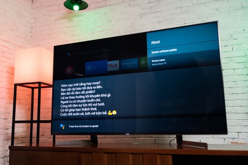 Offline giới thiệu tính năng tối ưu Google Assistant trên TV Sony