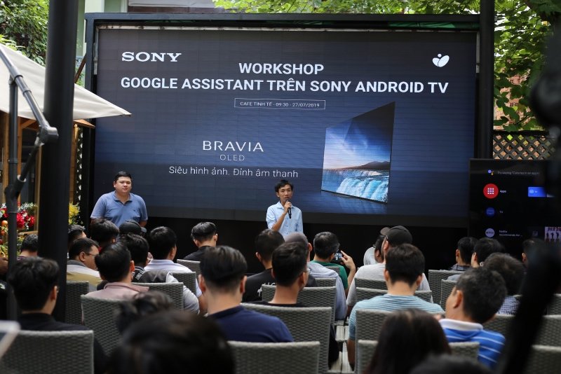 Offline giới thiệu tính năng tối ưu Google Assistant trên TV Sony