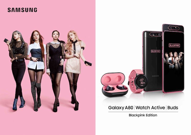 Samsung Galaxy A80 phiên bản đặc biệt BlackPink ra mắt giới hạn