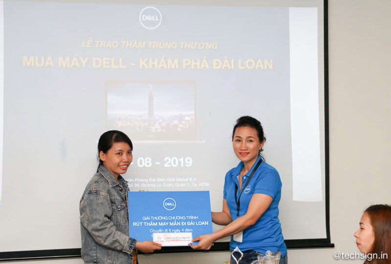 Dell tổ chức trao thưởng 30 chuyến du lịch Đài Loan cho khách hàng