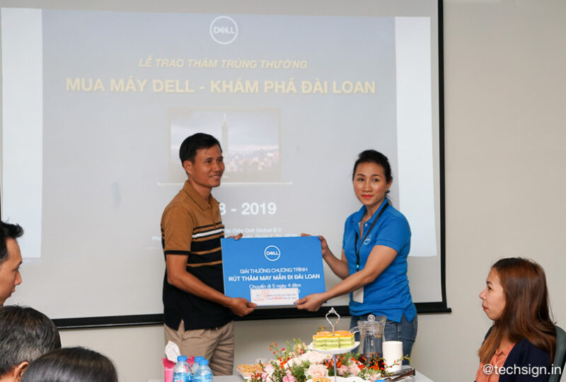 Dell tổ chức trao thưởng 30 chuyến du lịch Đài Loan cho khách hàng