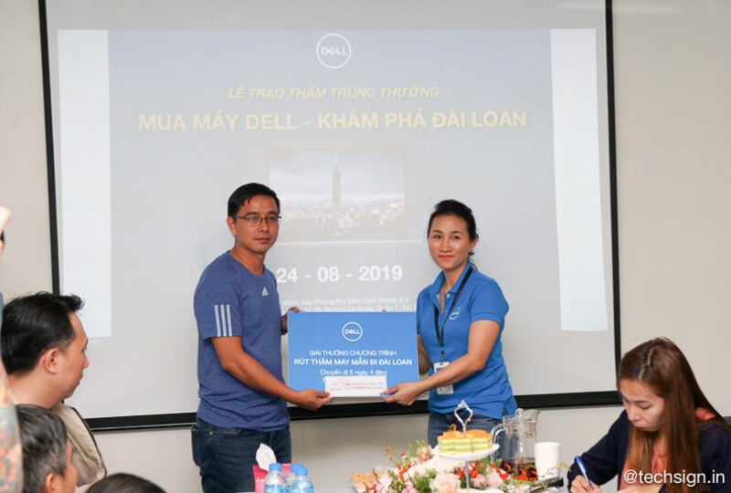 Dell tổ chức trao thưởng 30 chuyến du lịch Đài Loan cho khách hàng