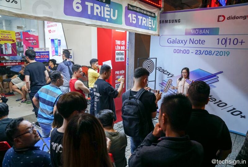 Mai Nguyên, Di Động Việt nhộn nhịp giao hàng Galaxy Note10 và Note10+ ngay trong đêm