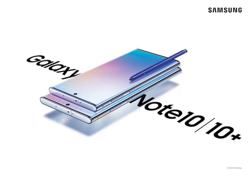 Galaxy Note 10 chính thức ra mắt với hai phiên bản màn hình