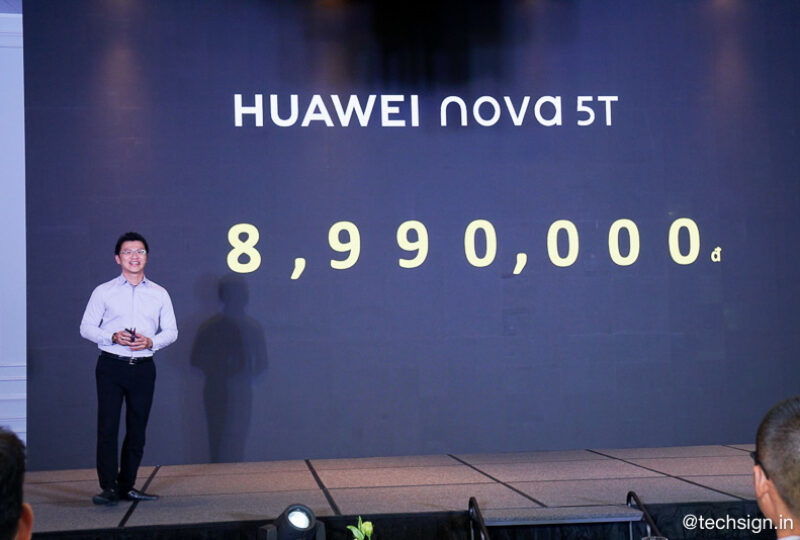 Huawei Nova 5T ra mắt, bán độc quyền trên Lazada giá 9 triệu đồng