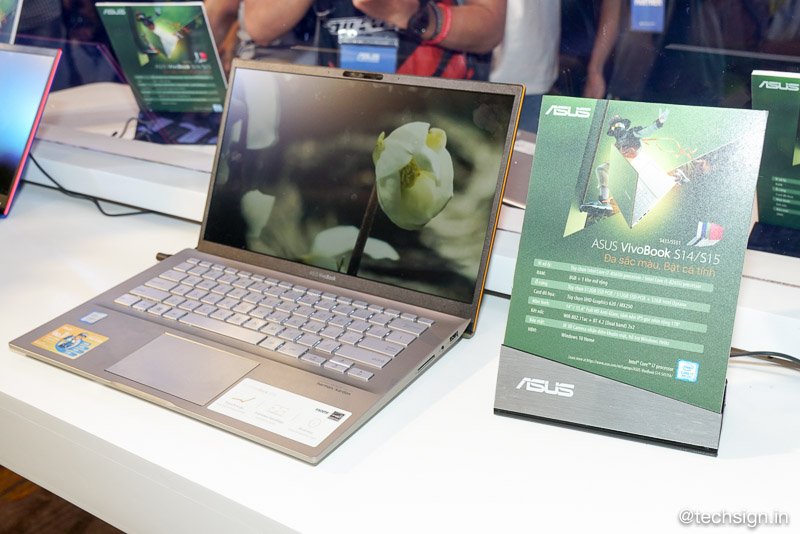 ASUS VivoBook S15/S14 ra mắt, nhiều màu, camera 3D hồng ngoại