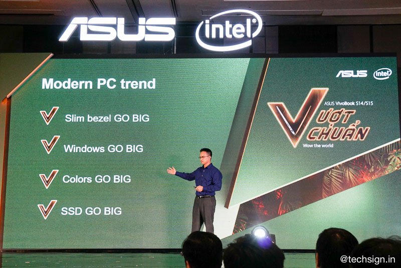 ASUS VivoBook S15/S14 ra mắt, nhiều màu, camera 3D hồng ngoại