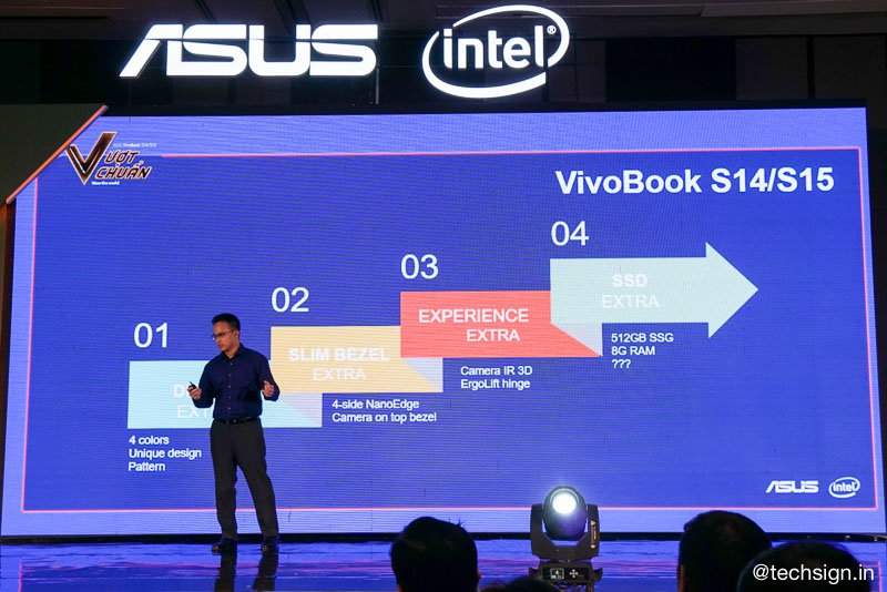 ASUS VivoBook S15/S14 ra mắt, nhiều màu, camera 3D hồng ngoại