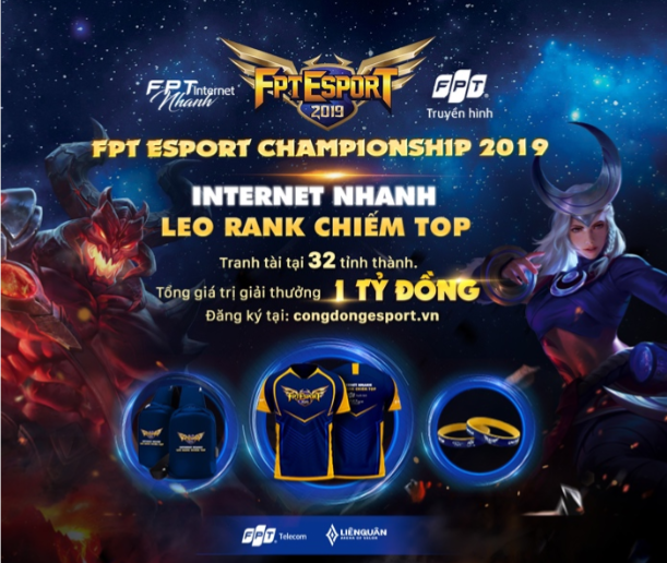 Liên Quân Mobile - FPT eSport Championship trở lại với tổng giải thưởng 1 tỷ đồng