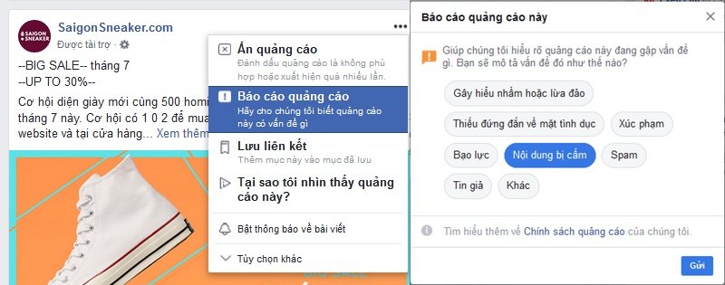 Những điều bạn cần biết về nút Report của Facebook