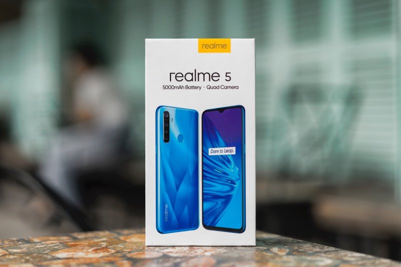 Realme 5 ra mắt, màn hình lớn, pin 5.000mAh, giá dưới 5 triệu