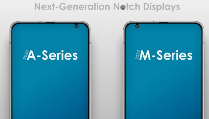 Samsung tiết lộ màn hình notch mới cho smartphone