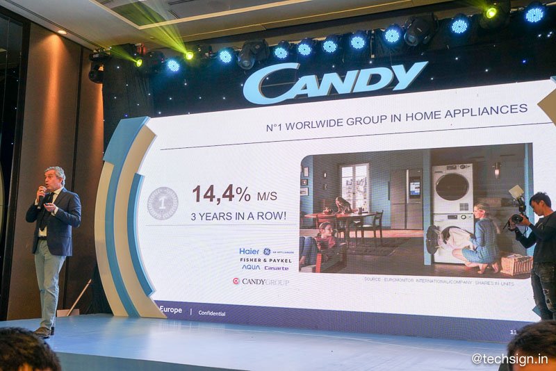 BMD giới thiệu dòng máy giặt Rapido’ từ thương hiệu Candy