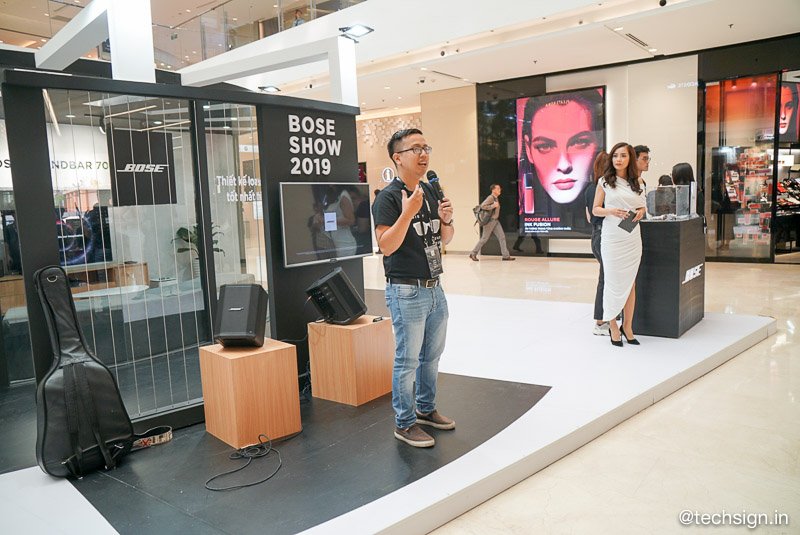 Đang diễn ra sự kiện Bose Show 2019 tại Saigon Centre