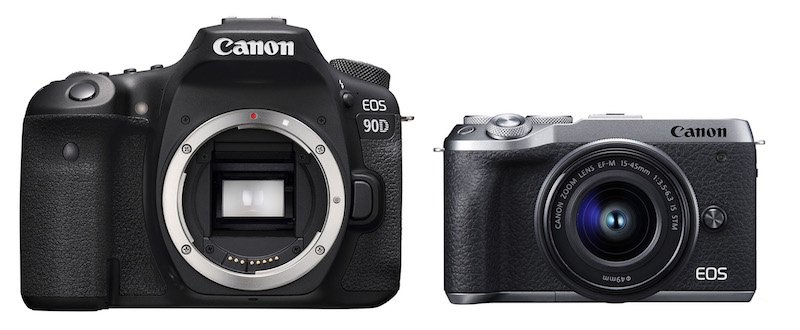 Canon EOS M6 Mark II và EOS 90D ra mắt, giá 25 và 36 triệu đồng