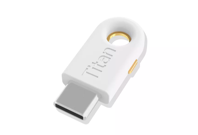 Google phát hành khóa bảo mật Titan Security Key USB-C