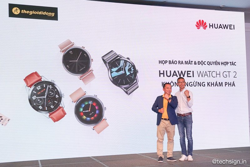 Đồng hồ thông minh Huawei Watch GT2 ra mắt, bán độc quyền tại Thế Giới Di Động