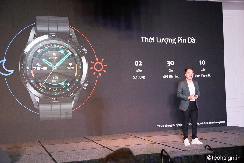 Đồng hồ thông minh Huawei Watch GT2 ra mắt, bán độc quyền tại Thế Giới Di Động