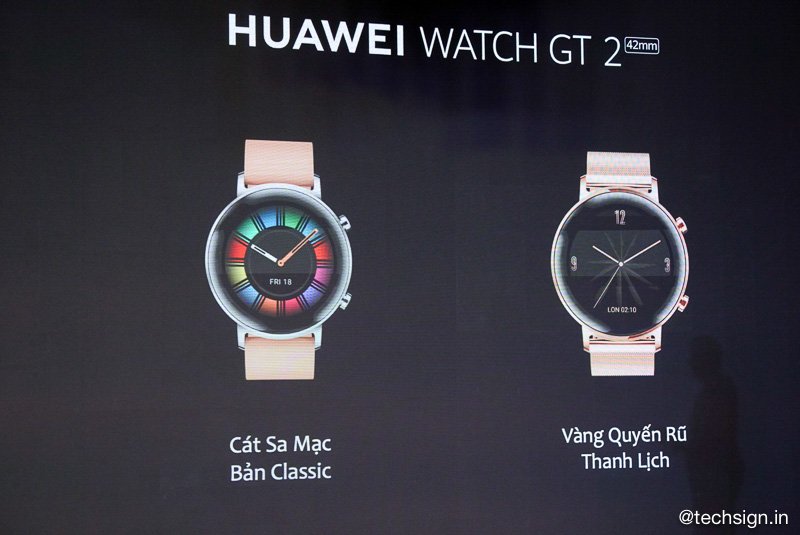 Đồng hồ thông minh Huawei Watch GT2 ra mắt, bán độc quyền tại Thế Giới Di Động