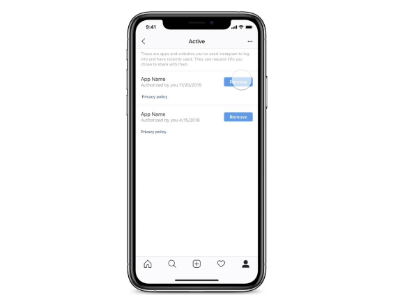Instagram hỗ trợ người dùng quản lý dữ liệu chia sẻ với bên thứ ba