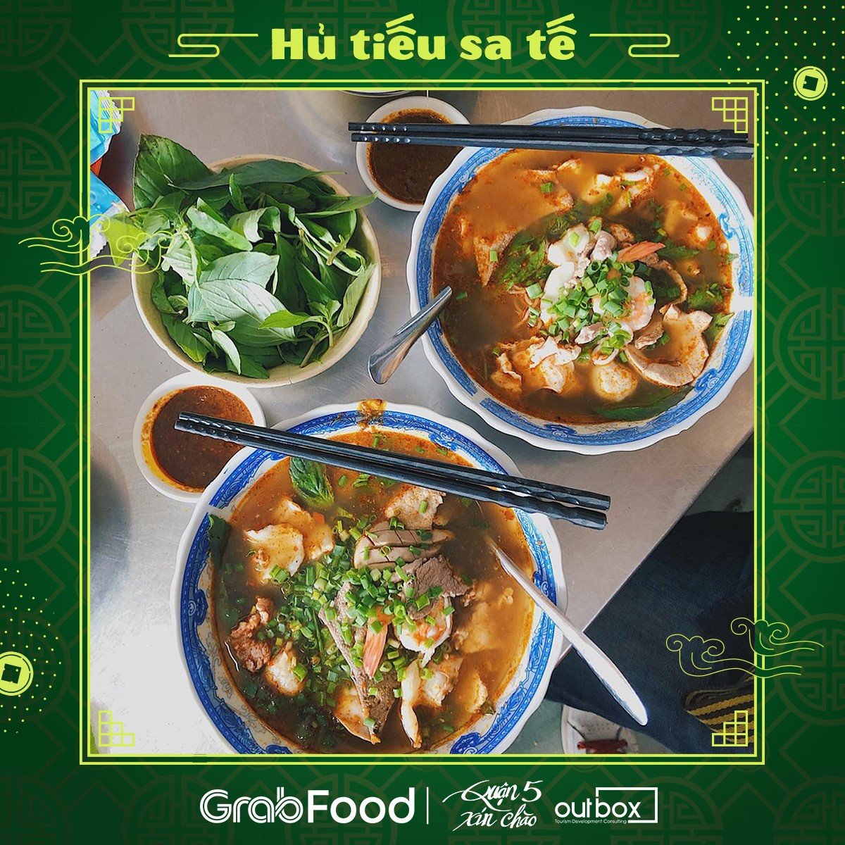 UBND Quận 5, Grab và Outbox Consulting giới thiệu dự án “Chợ Lớn Food Story" 