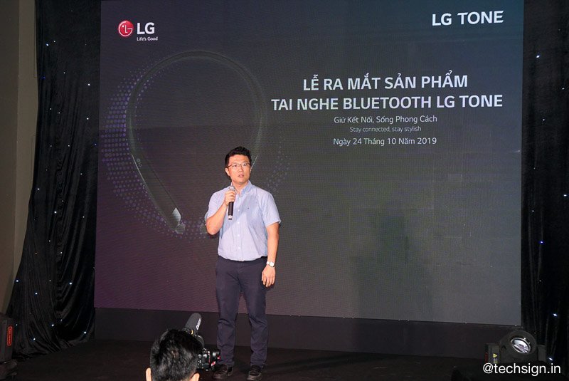 LG giới thiệu 4 dòng tai nghe Bluetooth LG Tone, giá từ 900 ngàn, bán độc quyền tại Thế Giới Di Động