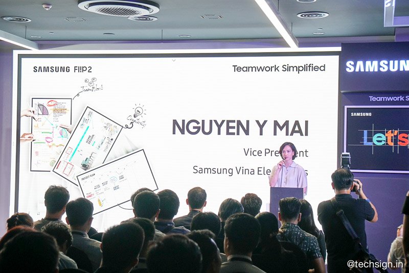 Ra mắt bảng tương tác Samsung Flip 2 