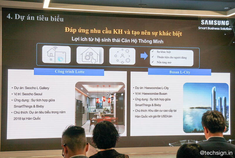 Samsung giới thiệu gói Giải pháp Thông minh Smart Solutions cho gia đình và tòa nhà