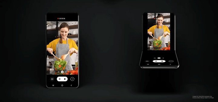 Rò rỉ thông tin smartphone màn hình gập dạng vỏ sò của Samsung