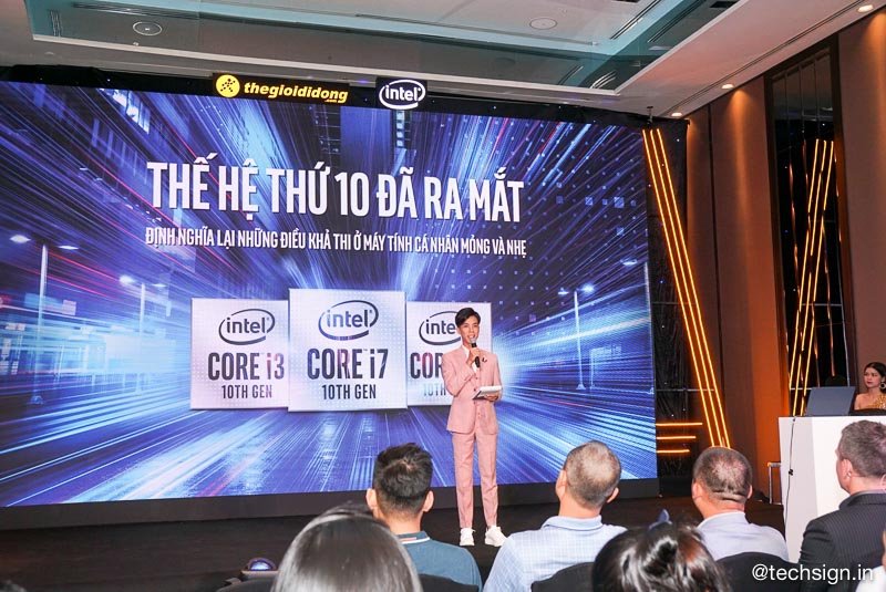 Thế Giới Di Động phối hợp Intel ra mắt vi xử lý Intel Core thế hệ thứ 10