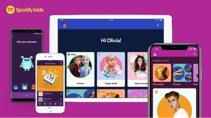 Spotify giới thiệu ứng dụng Spotify Kids dành riêng cho trẻ em