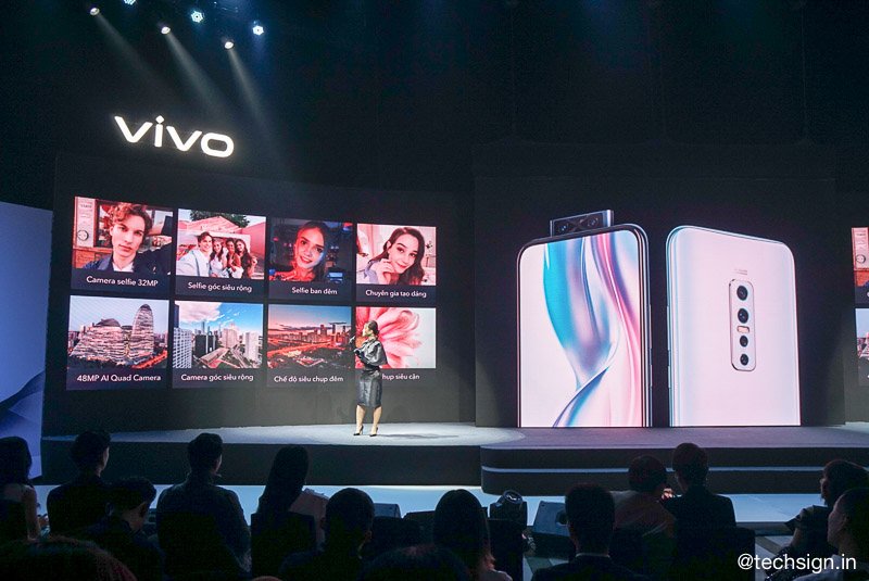 Vivo V17 Pro ra mắt, camera selfie kép trượt lên, giá 9,99 triệu đồng