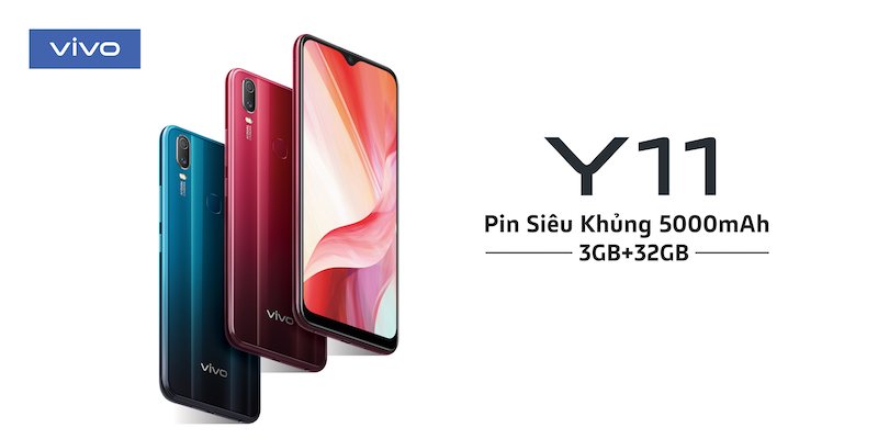 Vivo Y11 lên kệ ngày 22/10, giá 2,99 triệu đồng