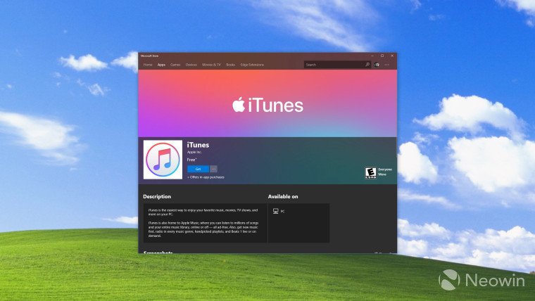 Apple muốn phát triển ứng dụng thay thế iTunes trên Windows 10