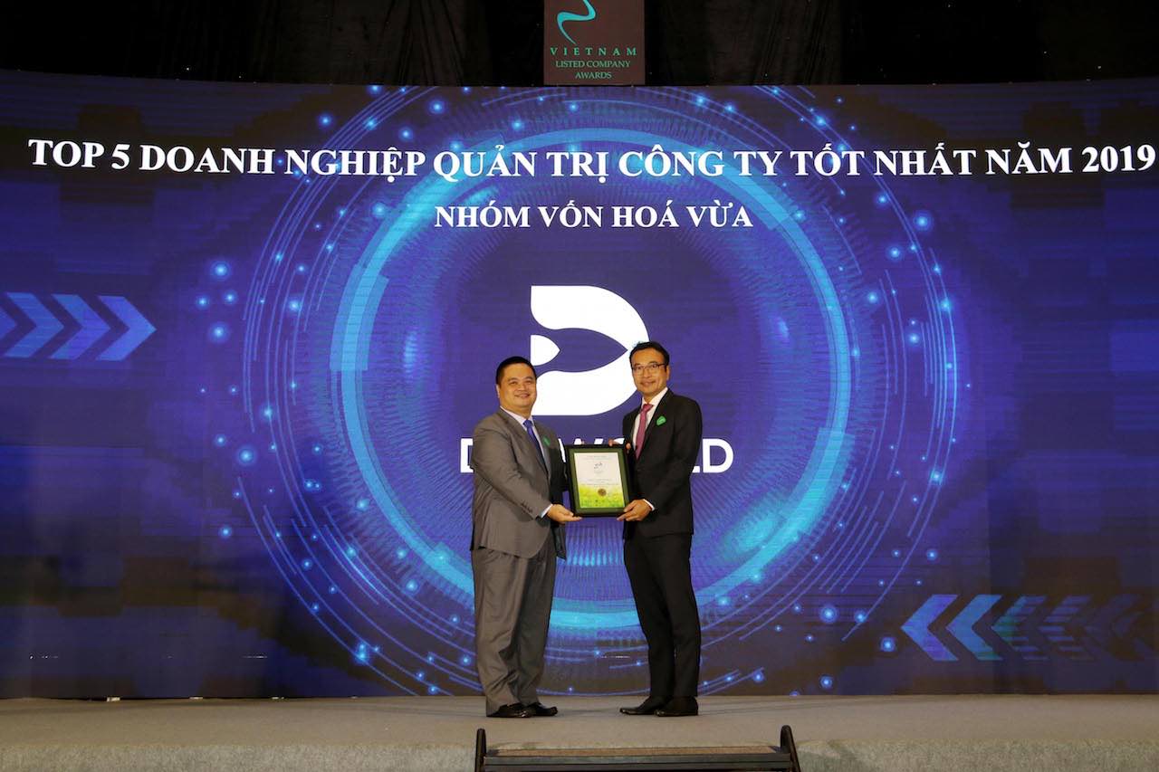 Digiworld vào top 5 doanh nghiệp quản trị công ty tốt nhất 2019