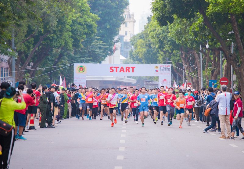 Epson đồng hành cùng giải chạy tiếp sức Kizuna Ekiden 2019