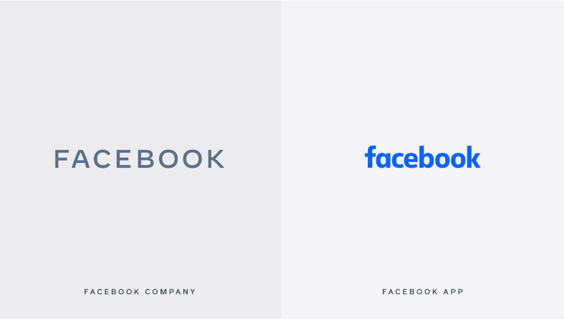 Facebook đổi logo thương hiệu để phân biệt với các ứng dụng