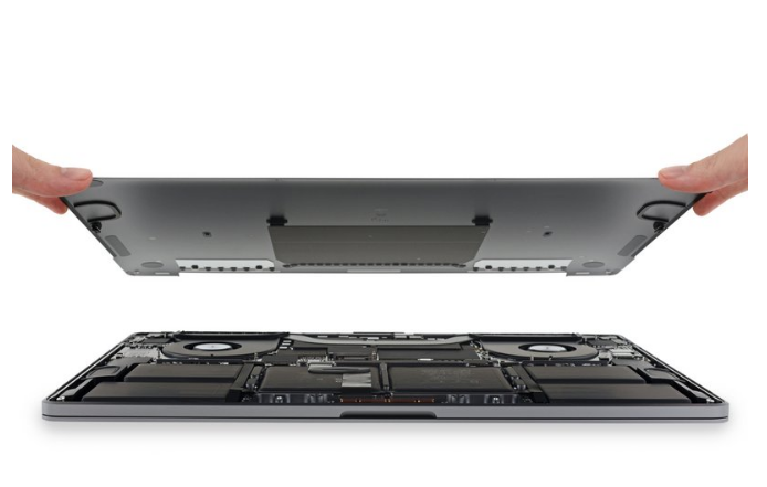 Mổ bụng MacBook Pro 16 inch: cảm biến góc nắp mới, hệ thống tản nhiệt lớn hơn